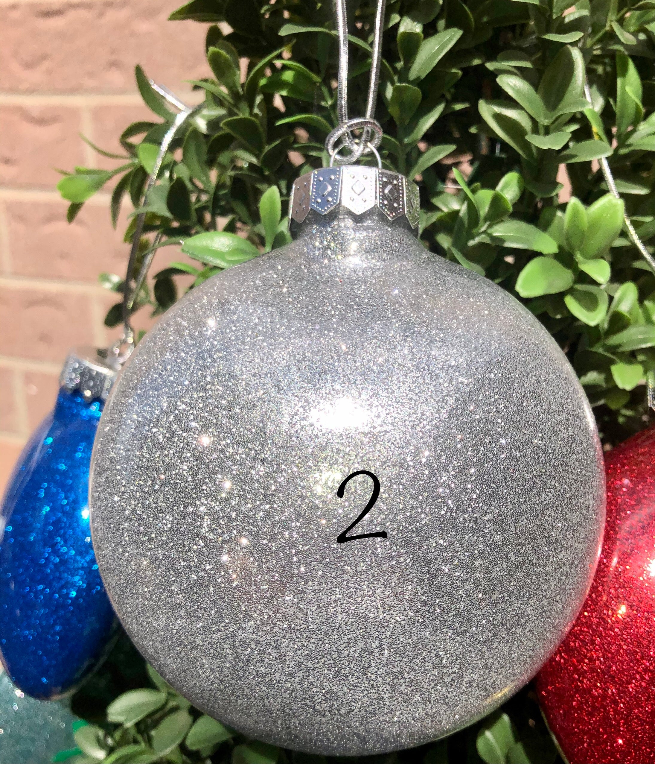 Ornament - Glitter Bulb (Personalized)