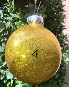 Ornament - Glitter Bulb (Personalized)