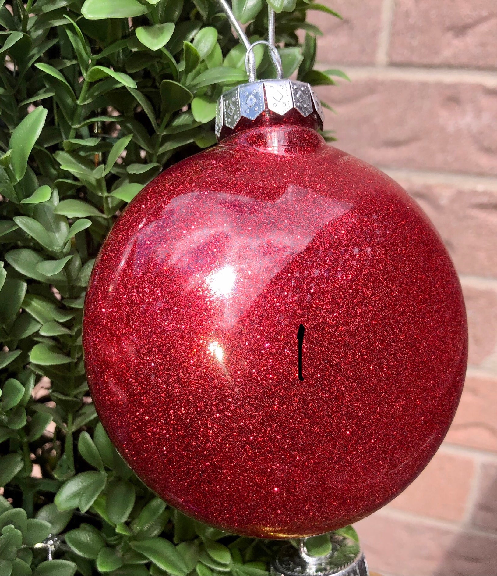 Ornament - Glitter Bulb (Personalized)