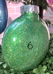Ornament - Glitter Bulb (Personalized)