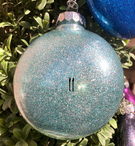Ornament - Glitter Bulb (Personalized)
