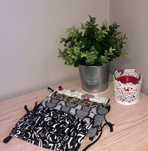 Fabric Face Mask with Lanyard (Custom)