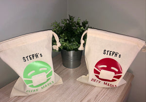 Mask Storage Bags (Personalized)