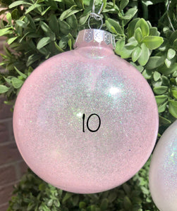 Ornament - Glitter Bulb (Personalized)