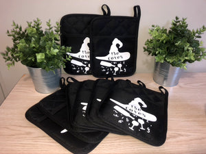 Potholder Gift Sets (Personalized) - Hallowe'en